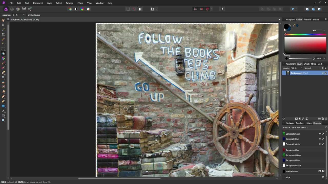 Affinity Photo - Creating a Simple Border