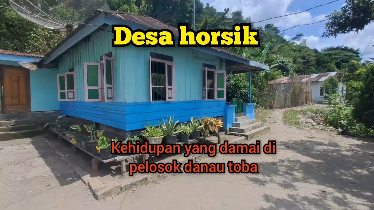 MELIHAT KEHIDUPAN WARGA DI PINGGIRAN DANAU TOBA YANG TERPELOSOK