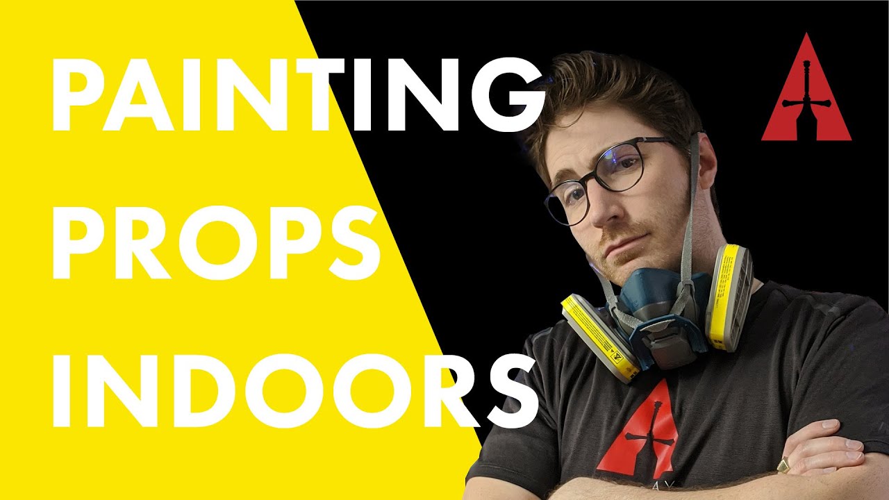 3 Spray Paint Alternatives to Paint EVA Foam Cosplay Props and Costumes in a Small Space