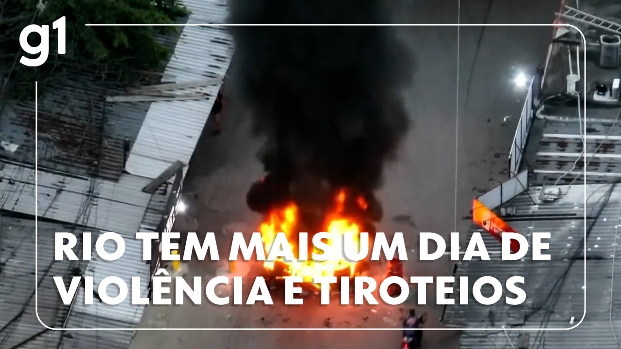 Rio tem mais um dia de violência após operação do Bope no Complexo da Maré