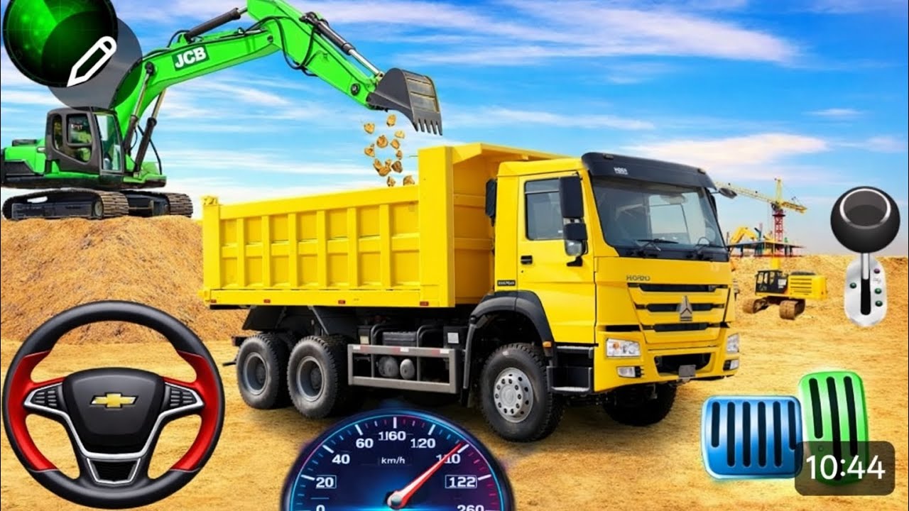 👷🏻Best Road Construction Simulator Game- City Road Construction Simulator 3D Game - Android Gameplay