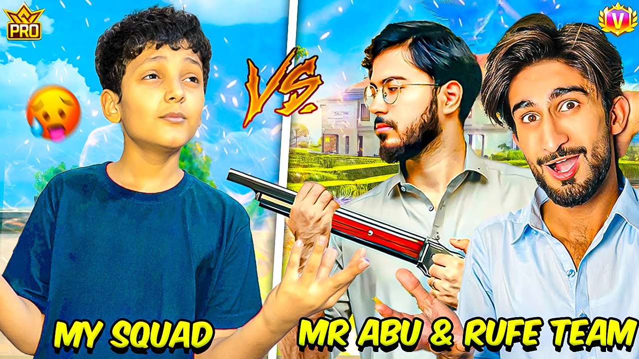 Defeating Mr Abu & Rufe Bhai’s Squad ☠️ For 80K DIamonds 💎Prize Pool 🏆