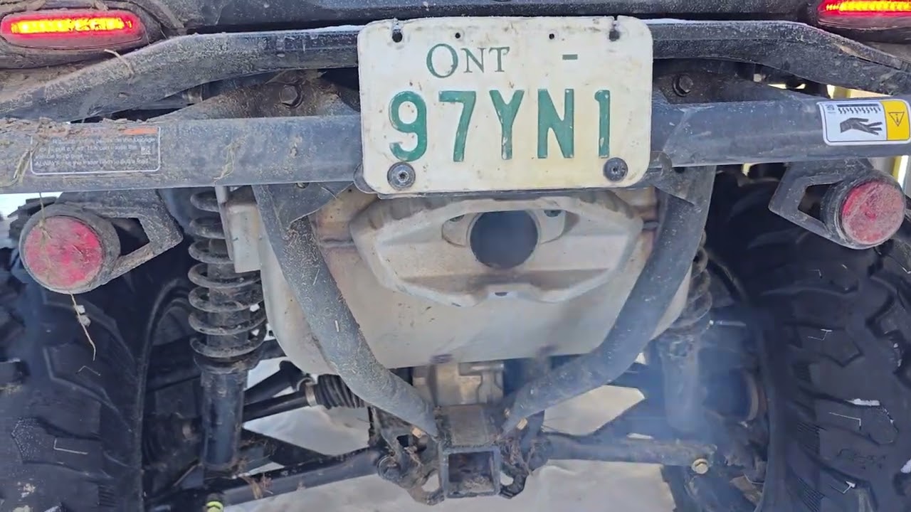 2025 Can-Am Outlander 850cc -25C Cold Start