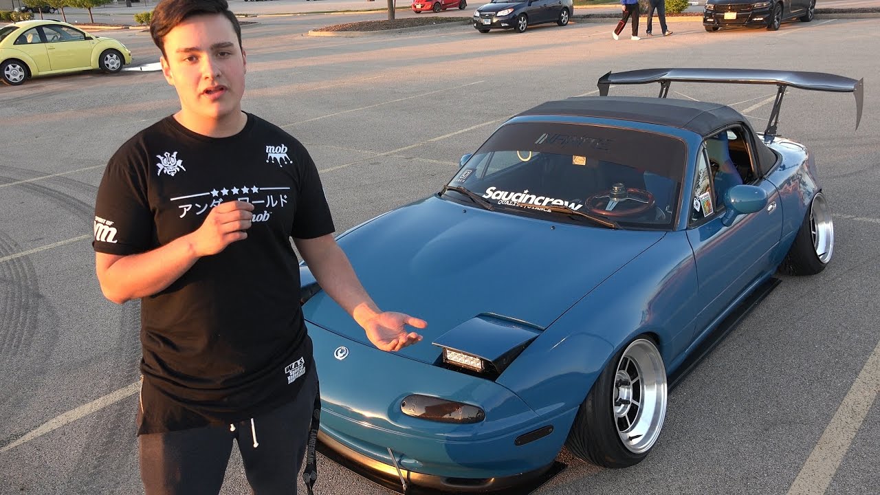 1990 Mazda Miata - 13 Degrees of Camber - Brook Thursday Nights - 4K