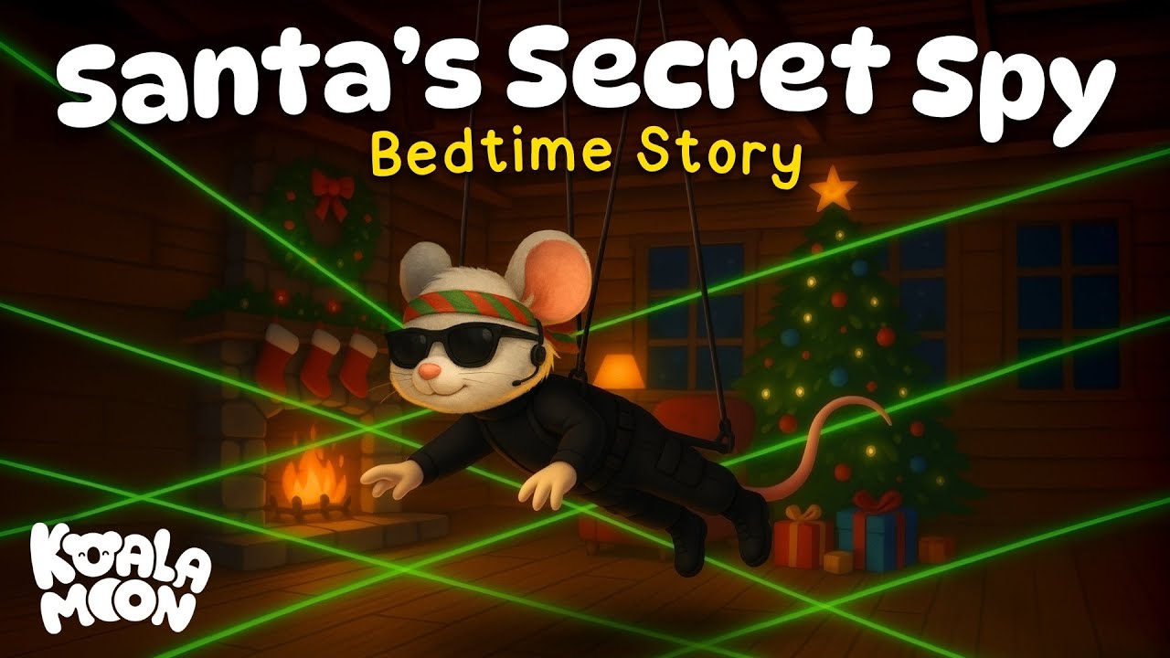 Santa's Secret Spy 🤫 Christmas Bedtime Story for Kids 💤 🎅🏼 Calming Storybook Adventure 😴