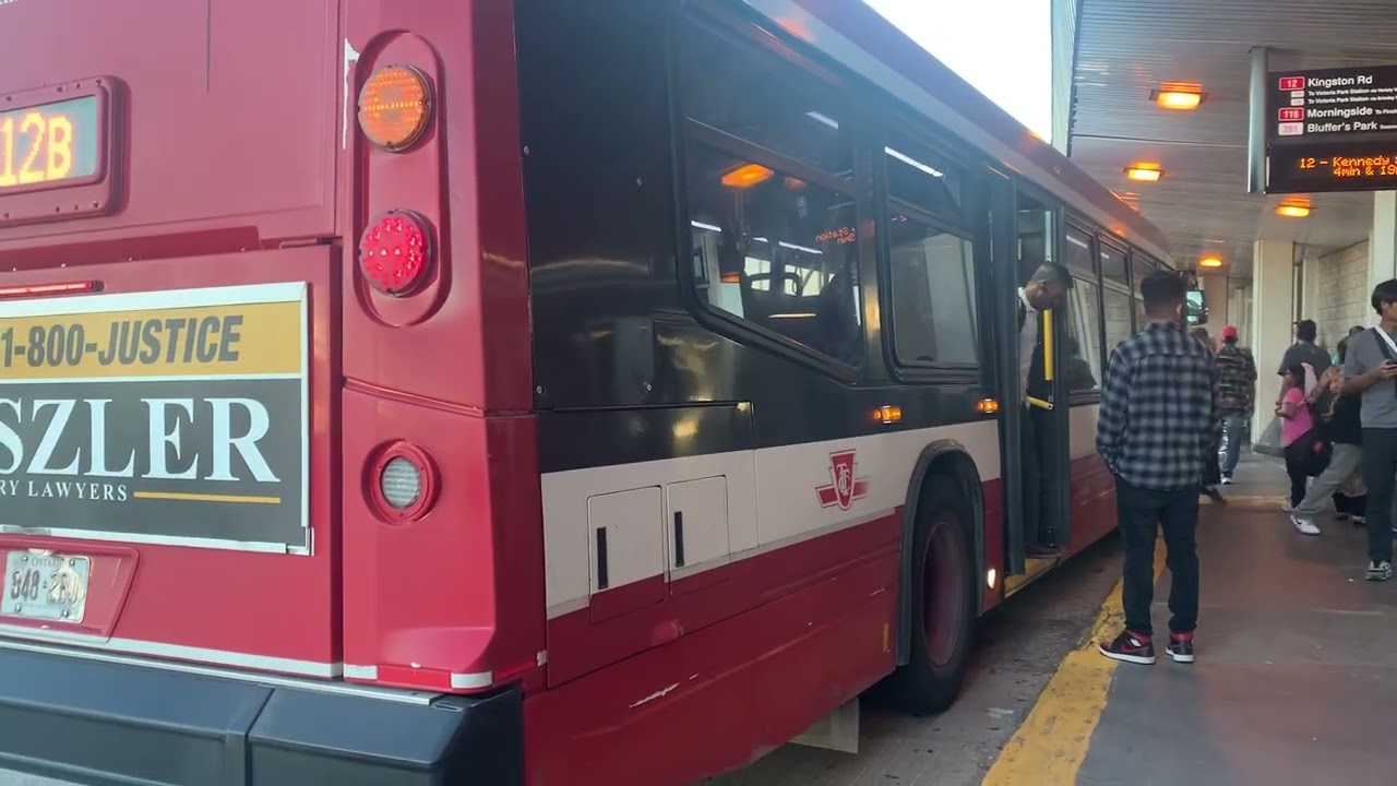 TTC Buses at Kennedy Station (Platform A)