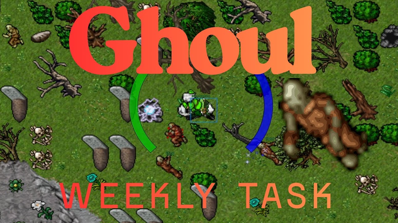 Tibia Ghoul Plains of Havoc PoH Weekly Task Bestiary #tibia #tibia2026 #tibiagame #weeklytask