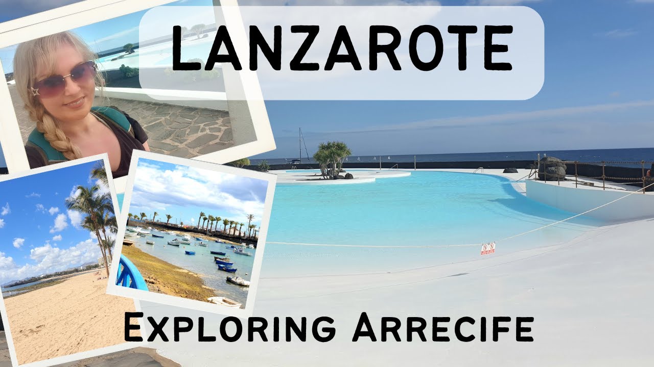 Coastal Walks, Castle & Beaches in Arrecife, Lanzarote | Spain Solo Travel Vlog
