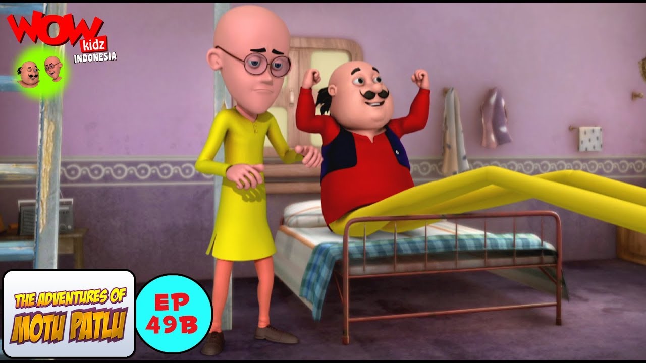 Tinggi Badan Motu- Motu Patlu dalam Bahasa - Animasi 3D Kartun