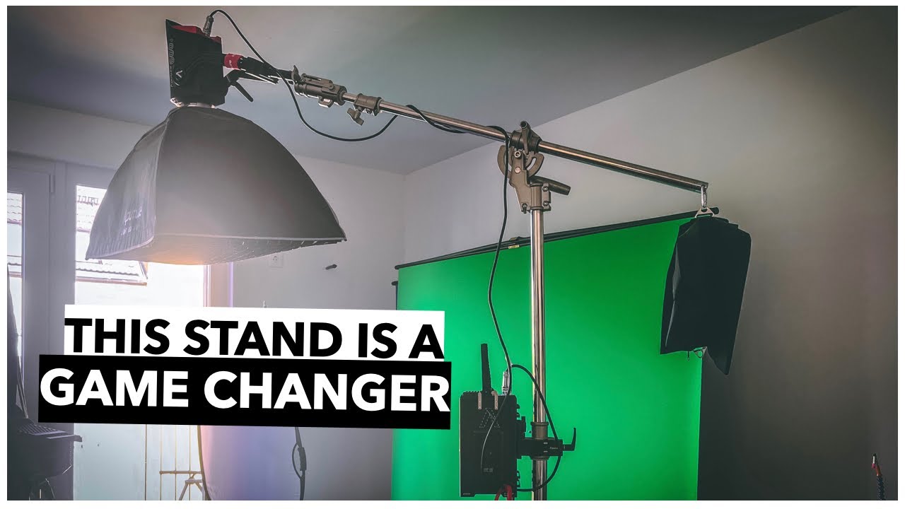 This Heavy Duty Boom Stand is cheaper and better than Avenger or a C-Stand