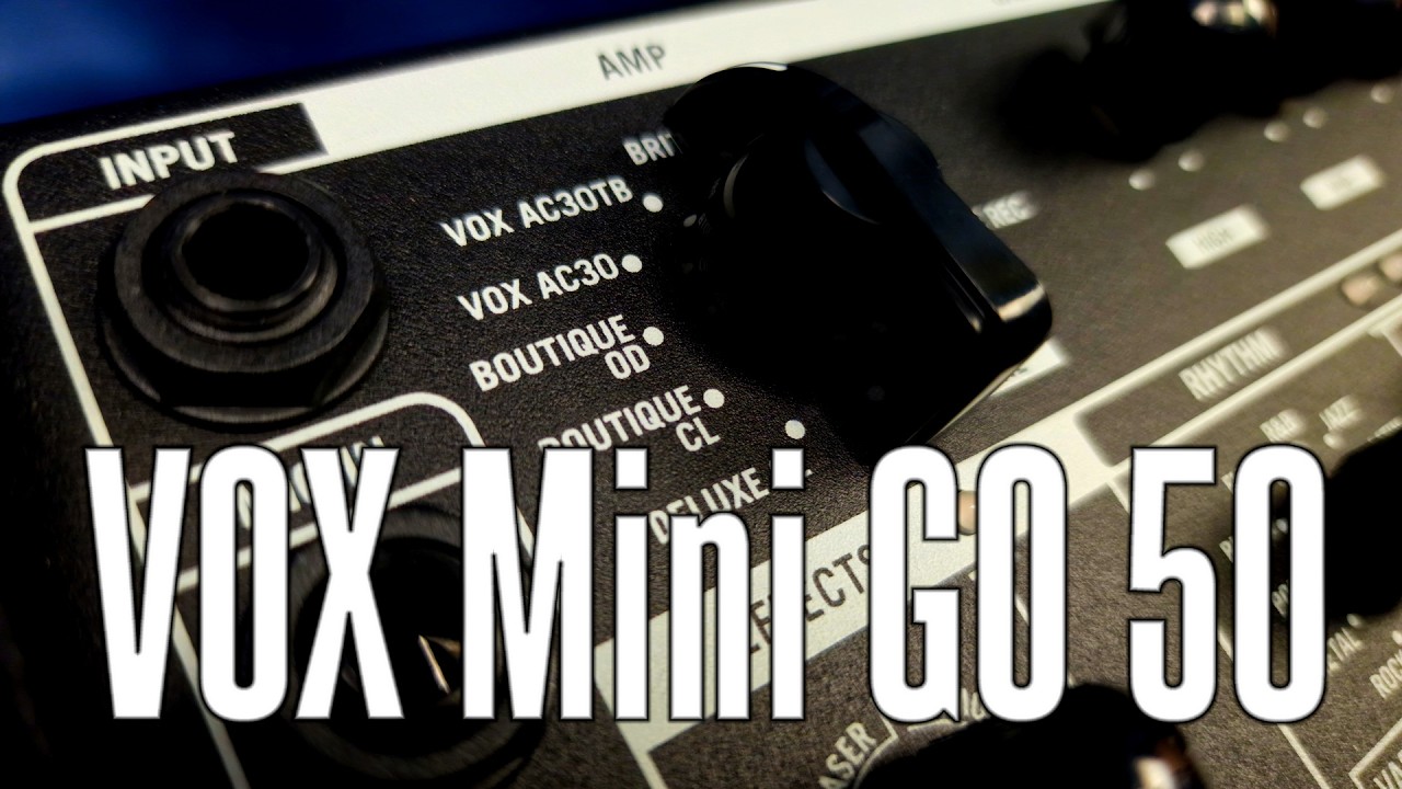 VOX Mini GO 50 - combo gitarowe do grania w domu i w plenerze - FILMIKI O GITARACH