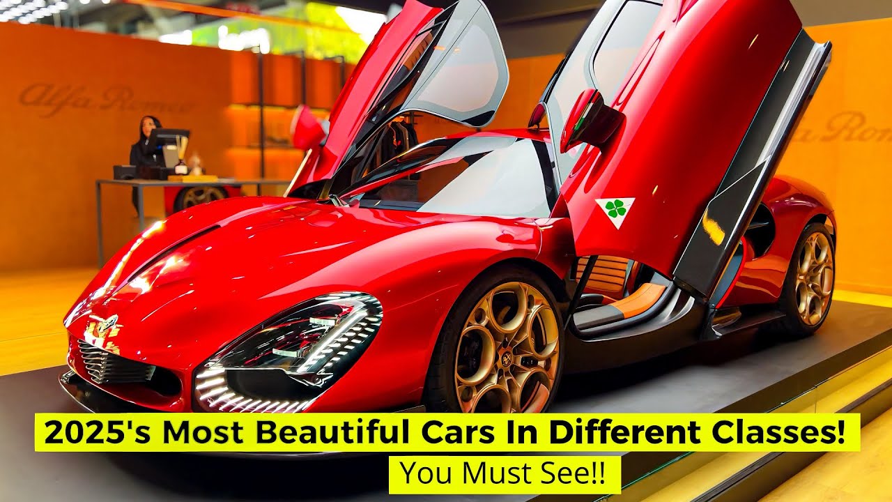 2025's The 15 Most Beautiful Cars in Different Classes!