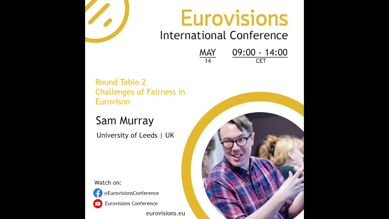 Exploring (Un)Fairness in Eurovision: Sam Murray & Jenna Doyle at the Eurovisions Intern. Conf. 2025