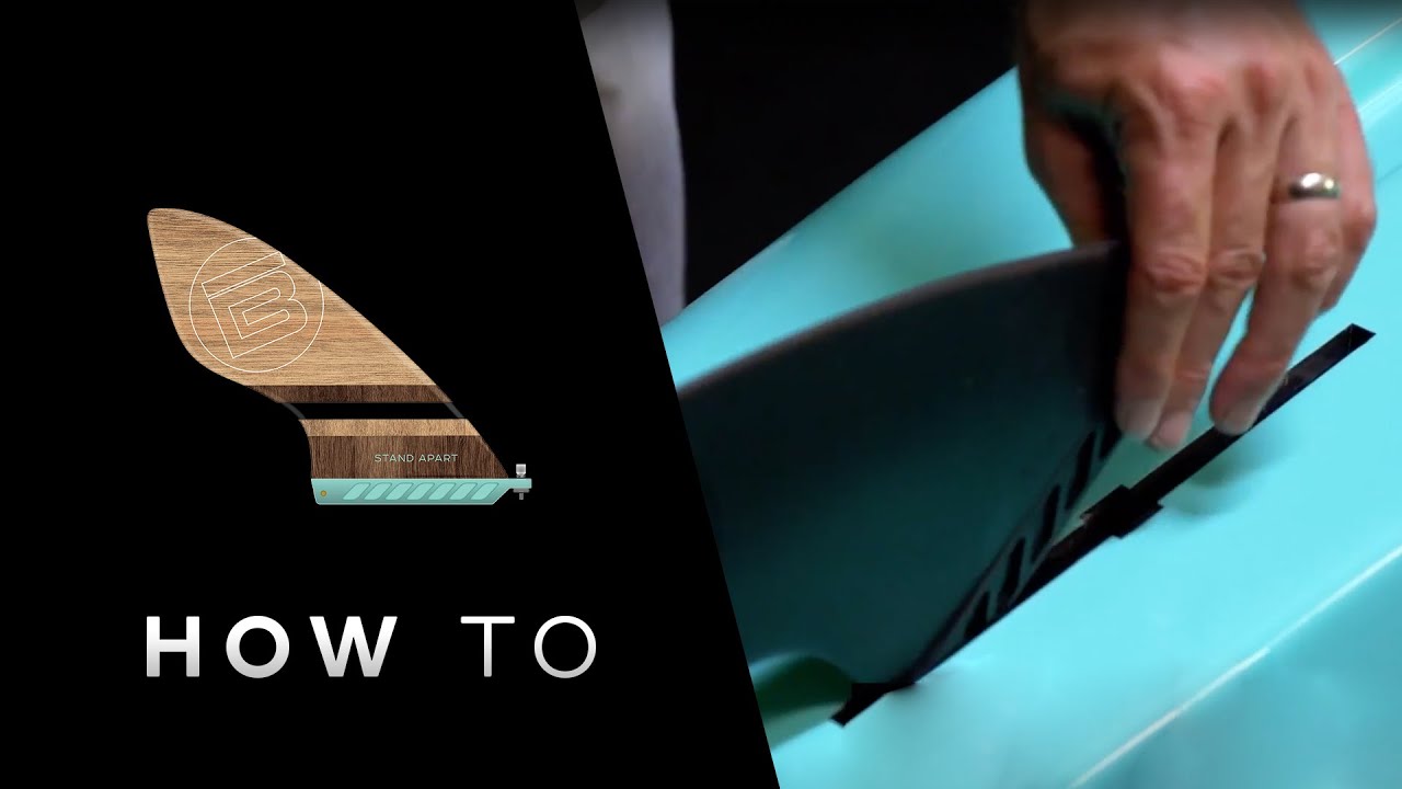 How to Install Center Fin on Your Gatorshell or Epoxy Paddle Board