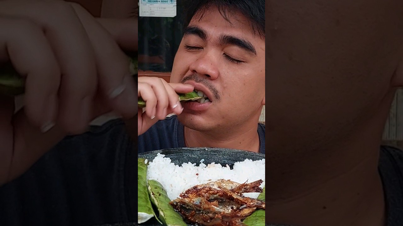 NIKMAT‼️ MAKAN PETE + GARAM DAN ASIN DENDENG.