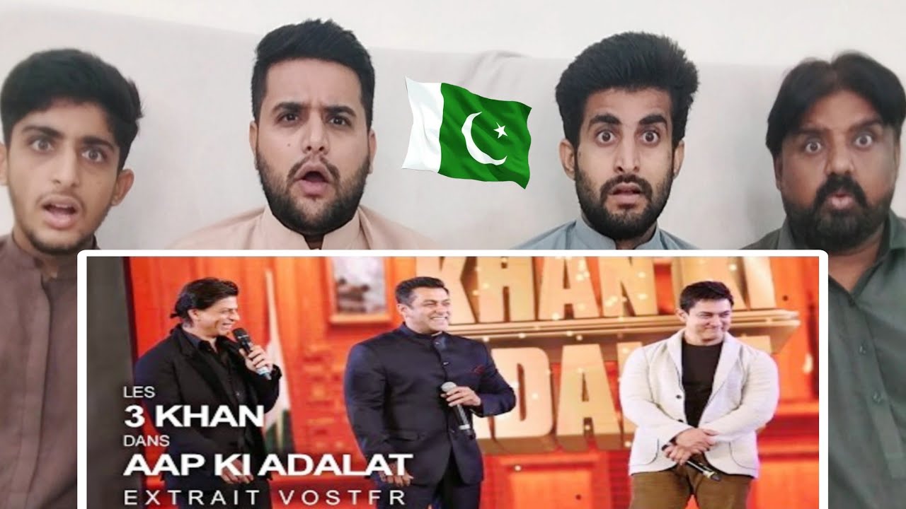 Pakistani Reaction On Shah Rukh Khan Salman Khan Aamir Khan 21 Years Of Aap Ki Adaalat