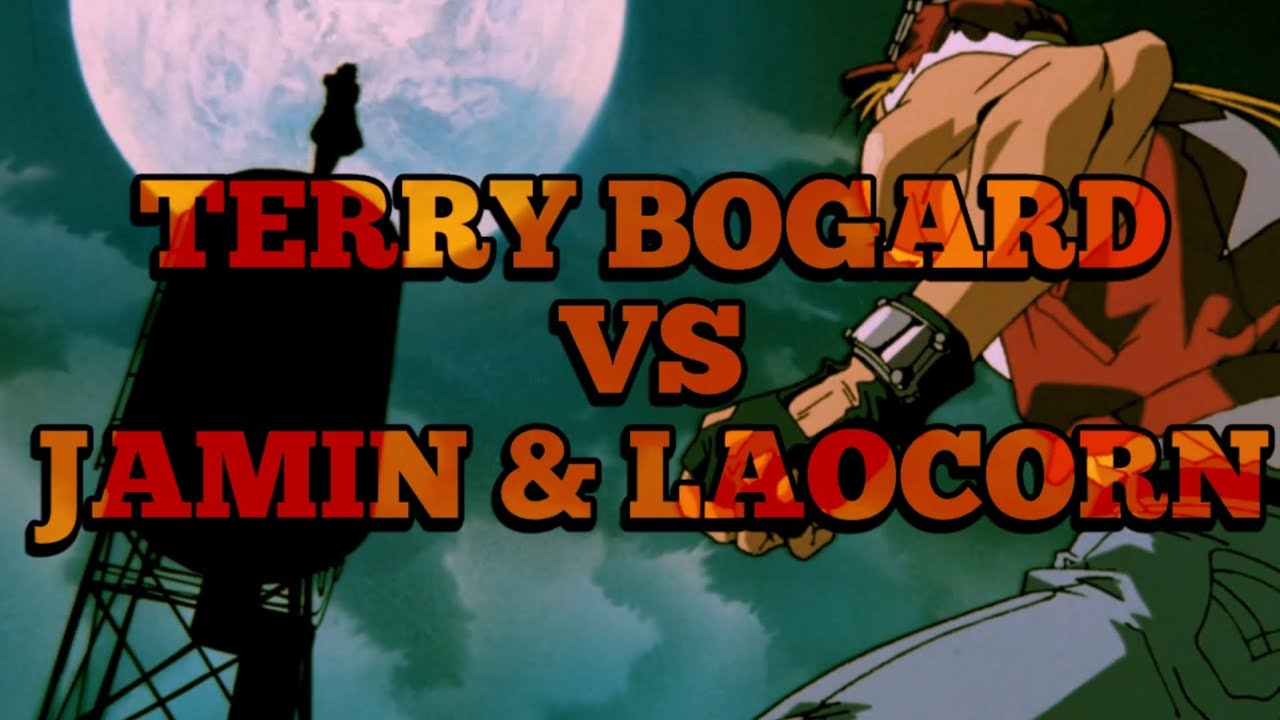 Terry Bogard vs Jamin & Laocorn vosta (Fatal Fury 3)