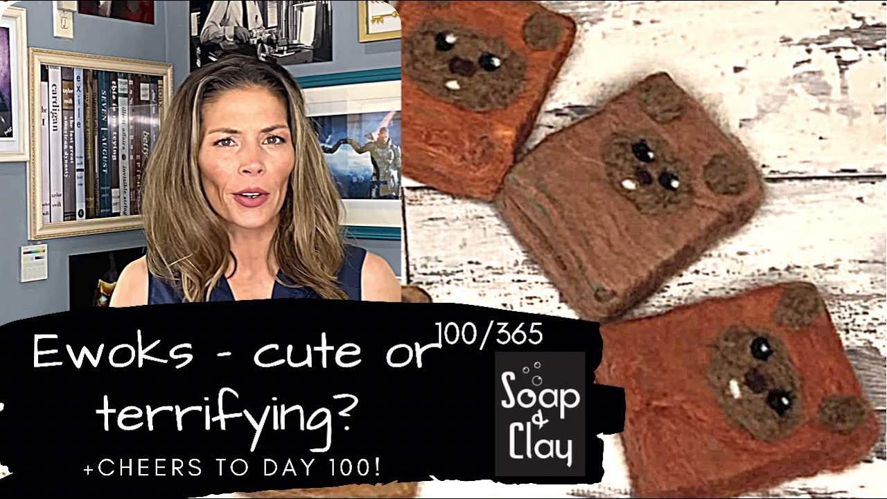 Felting soap is easy, Star Wars soaps are done, and Day 100 is awesome! | 100/365