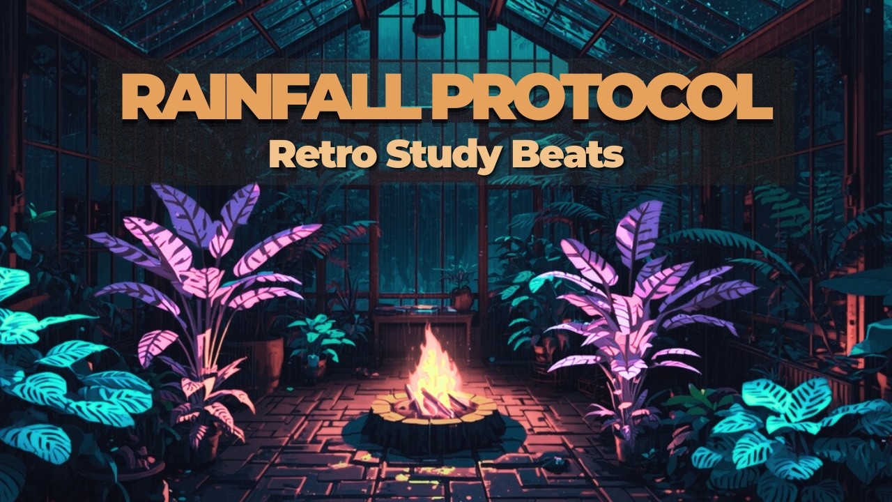 Rain on the Glass – Ambient Focus for Rainy Day Minds | Rainfall Protocol | Sector 7