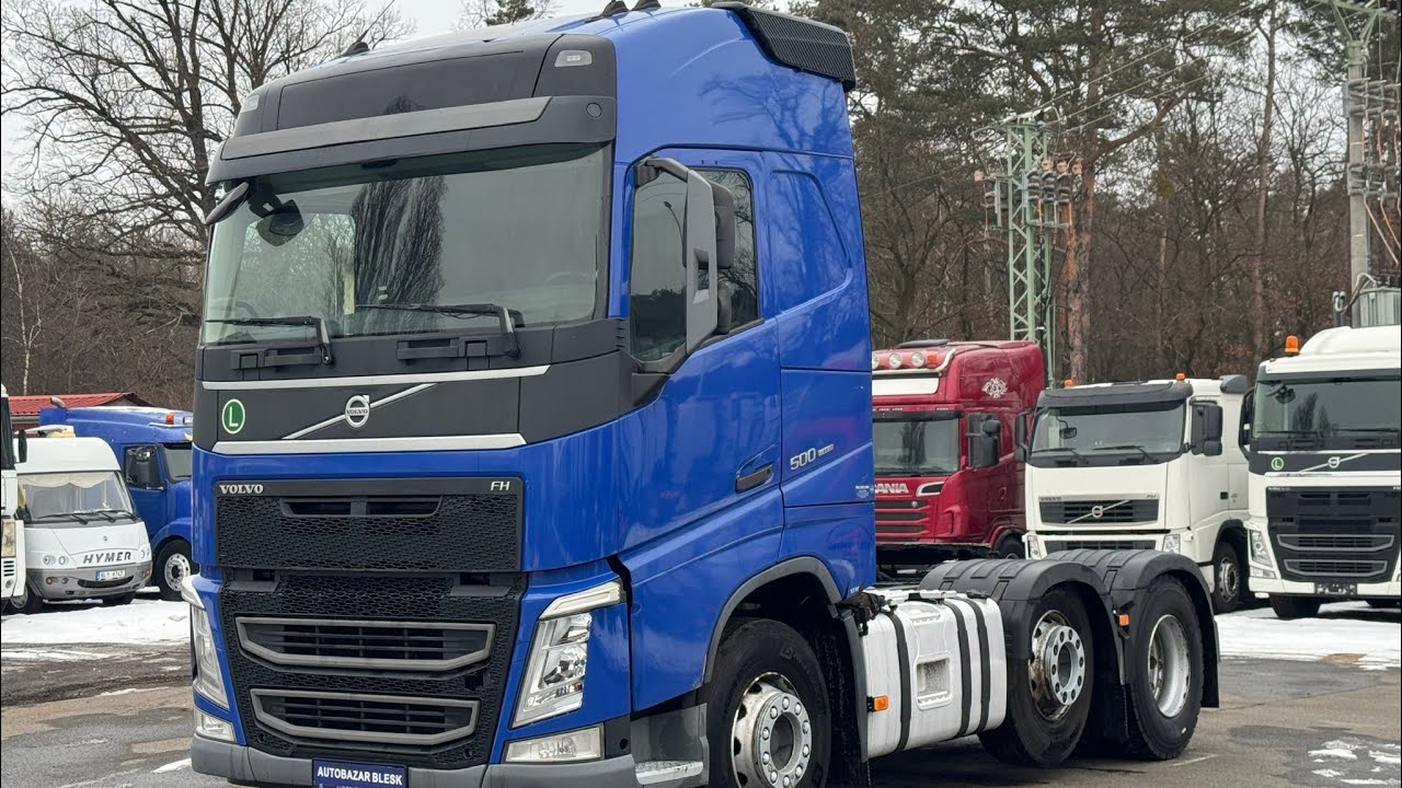 VOLVO FH500 6x2 STRETING AXLE, HYDRAULIC 