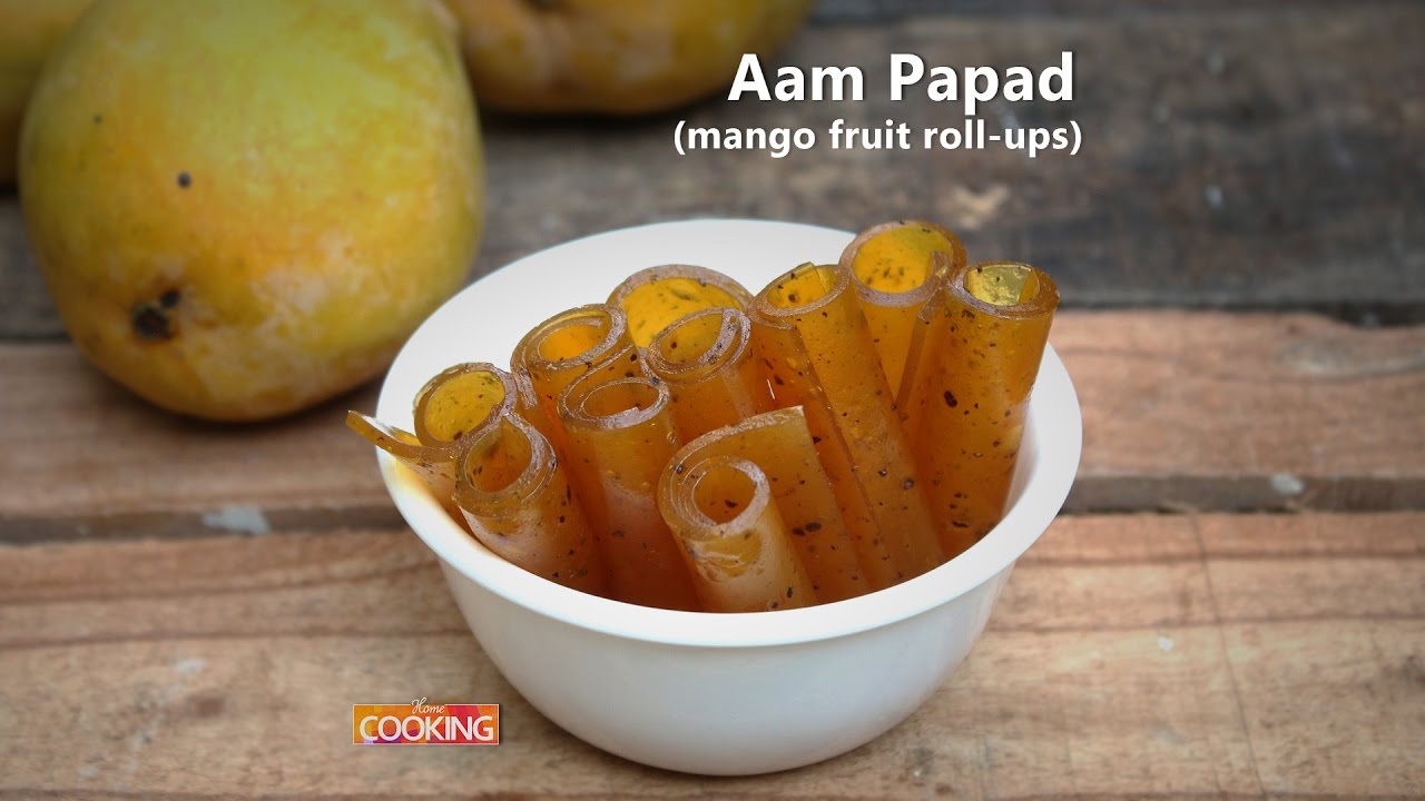 Aam Papad | Mango Fruit Roll-Ups | Mango Candy | Indian Candy