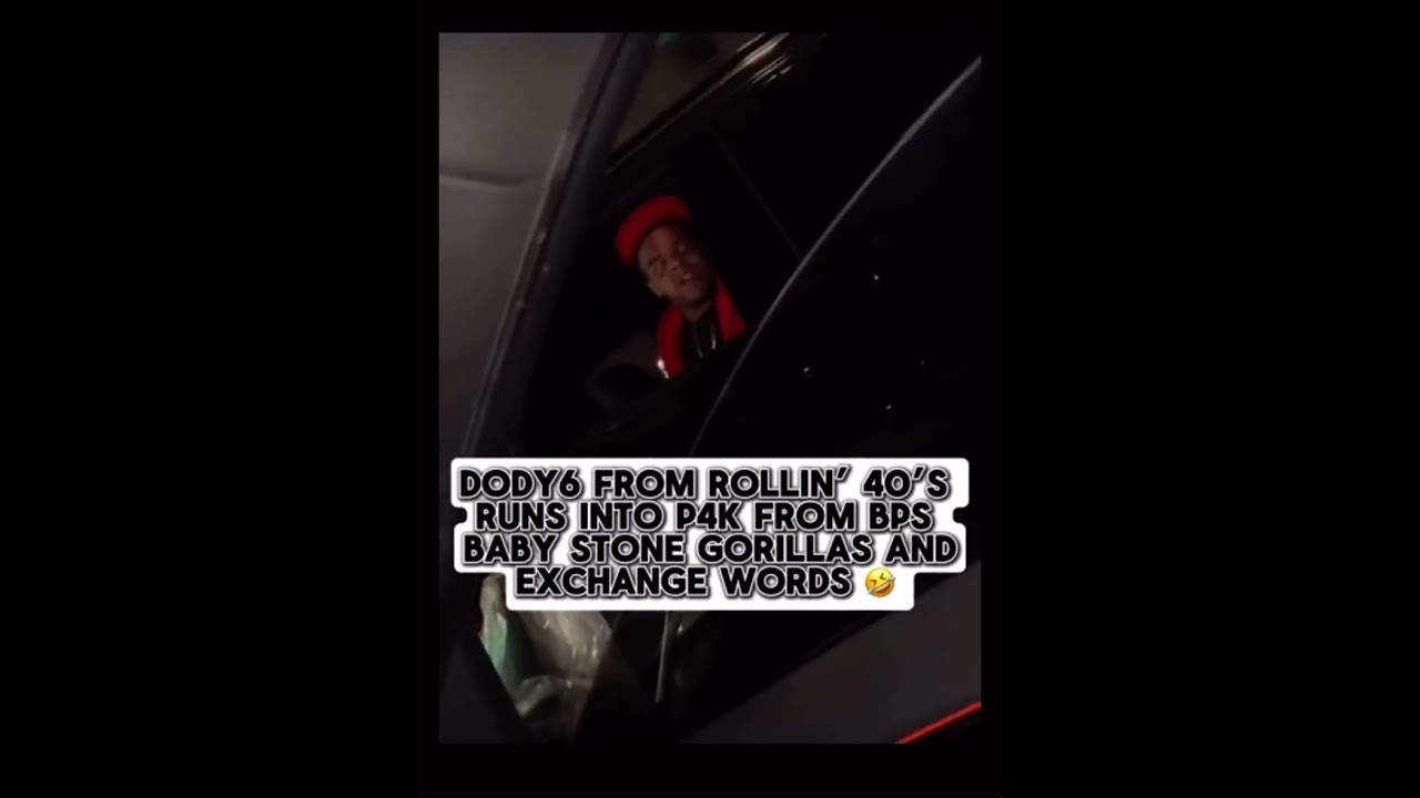 Dody6♿️ From Rollin 40’s Runs Into P4K BPS 🩸while in traffic😨 