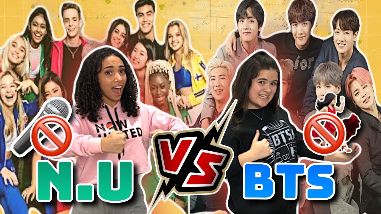 NOW UNITED vs BTS - TENTE NÃO CANTAR E NÃO DANÇAR
