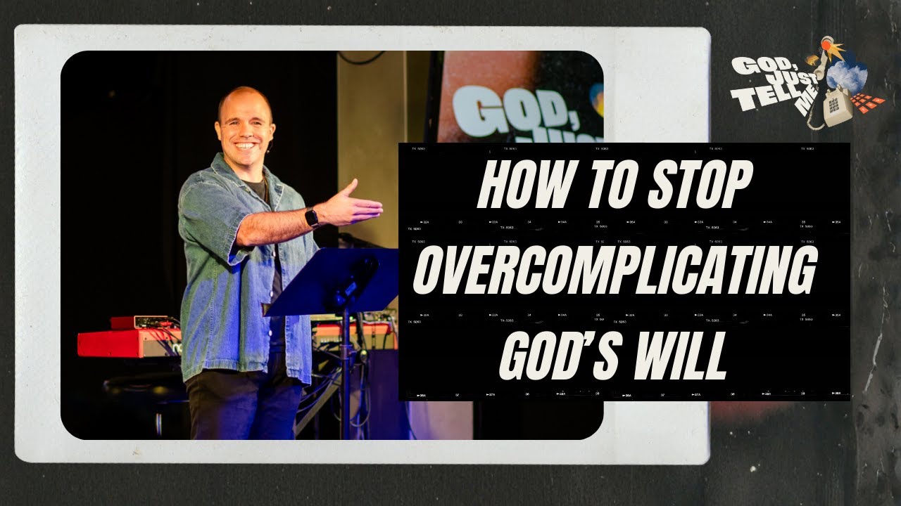 Stop Overcomplicating God's Will | Chancellor Dix