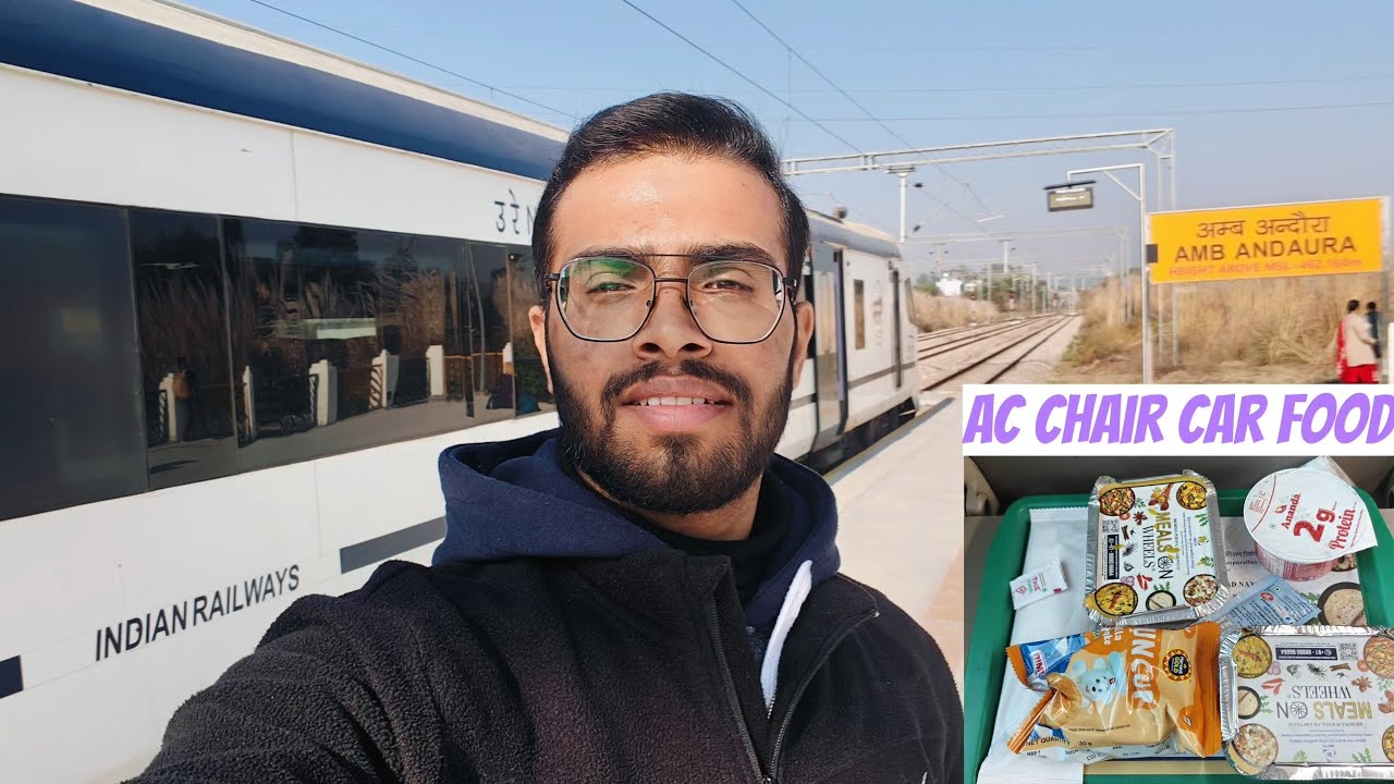 Amb Andaura HP Vande Bharat AC Chair Car Journey from New Delhi to Amb | Nangal Dam |Daulatpur Chowk