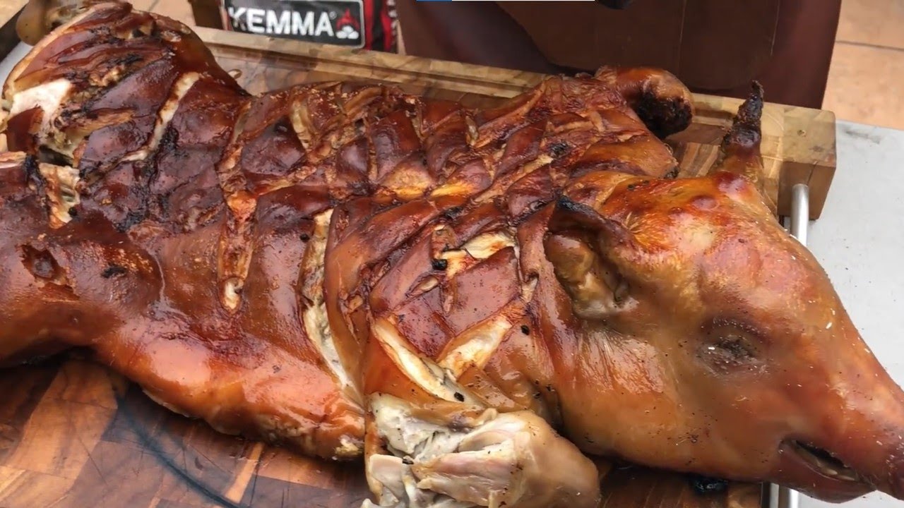 Lechón a la Caja China