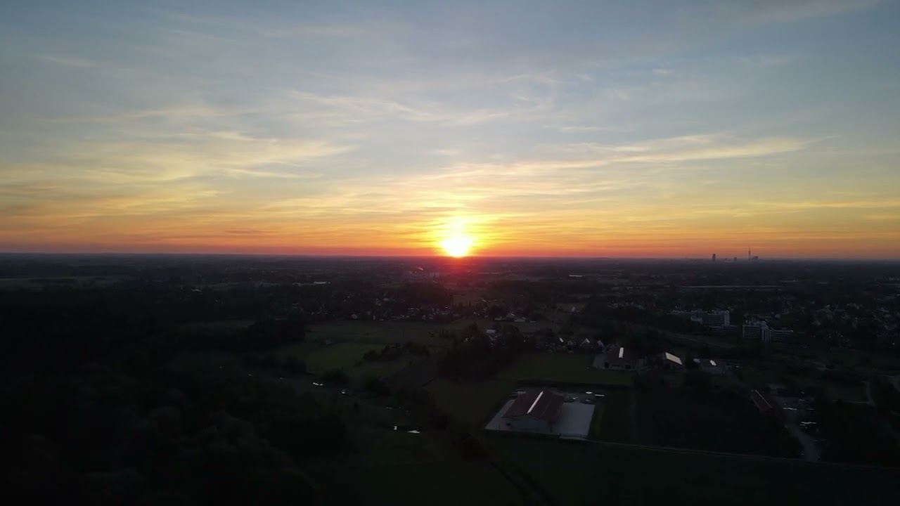 Sonnenaufgang Aubinger Lohe