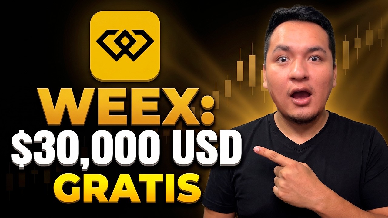 WEEX Tutorial Espa&ntilde;ol 2026: $30,000 Gratis Sin KYC