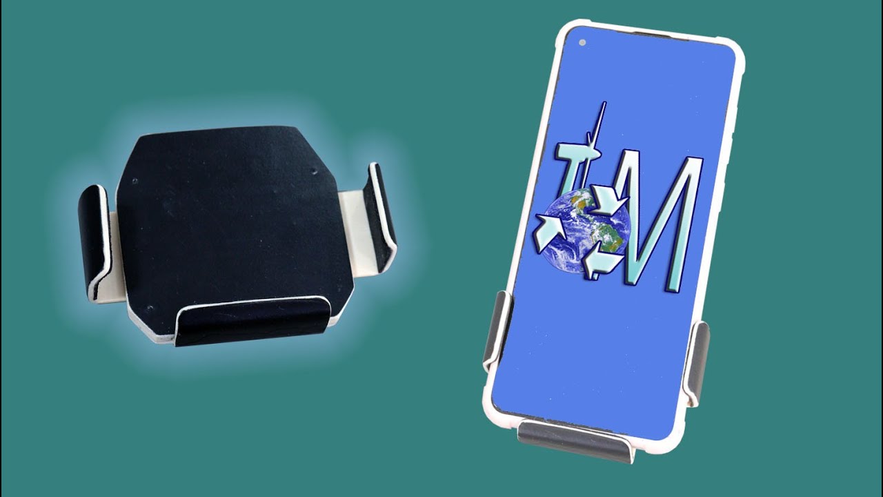 Suporte smartphone por gravidade