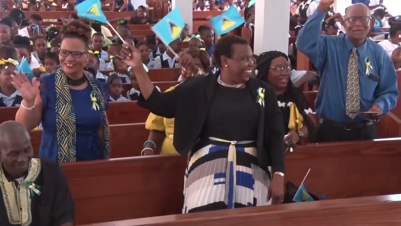 EDUCATION DISTRICT FOUR HOLDS INDEPENDENCE ECUMENICAL SERVICE AT CHURCH IN JACMEL.