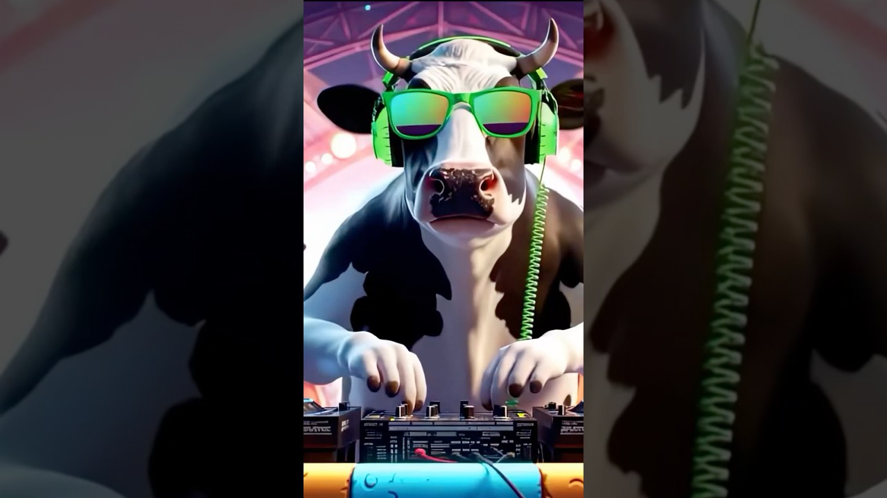 Cow Dance Madness 2025 🐮 100% Hilarious Guaranteed! #music #cowdance #cow #farmlife #farm #animals