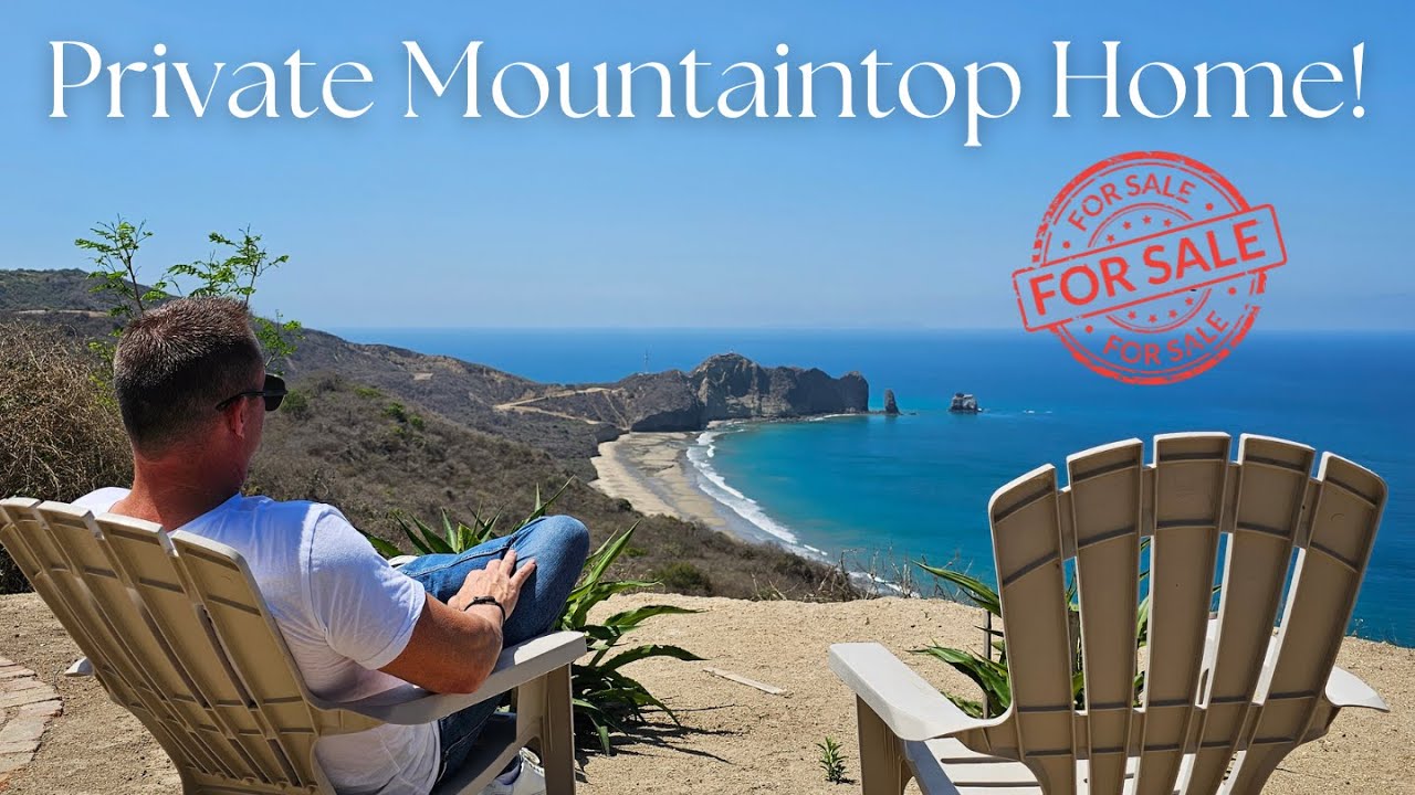 Your Private Mountain Top Sanctuary Overlooking the Pacific Ocean! Ecuador Real Estate! Ecuador!