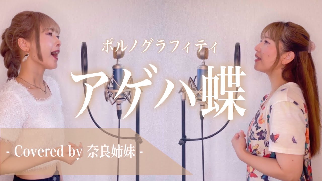 【女性がハモって歌う】アゲハ蝶 / ポルノグラフティ Covered by 奈良姉妹