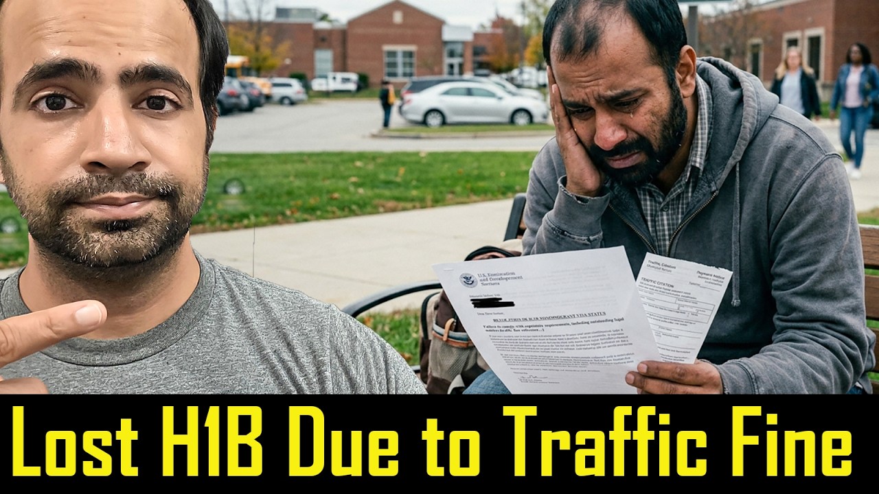 Indian Man Loses H1B Visa for Not PAYING $600 Traffic Ticket