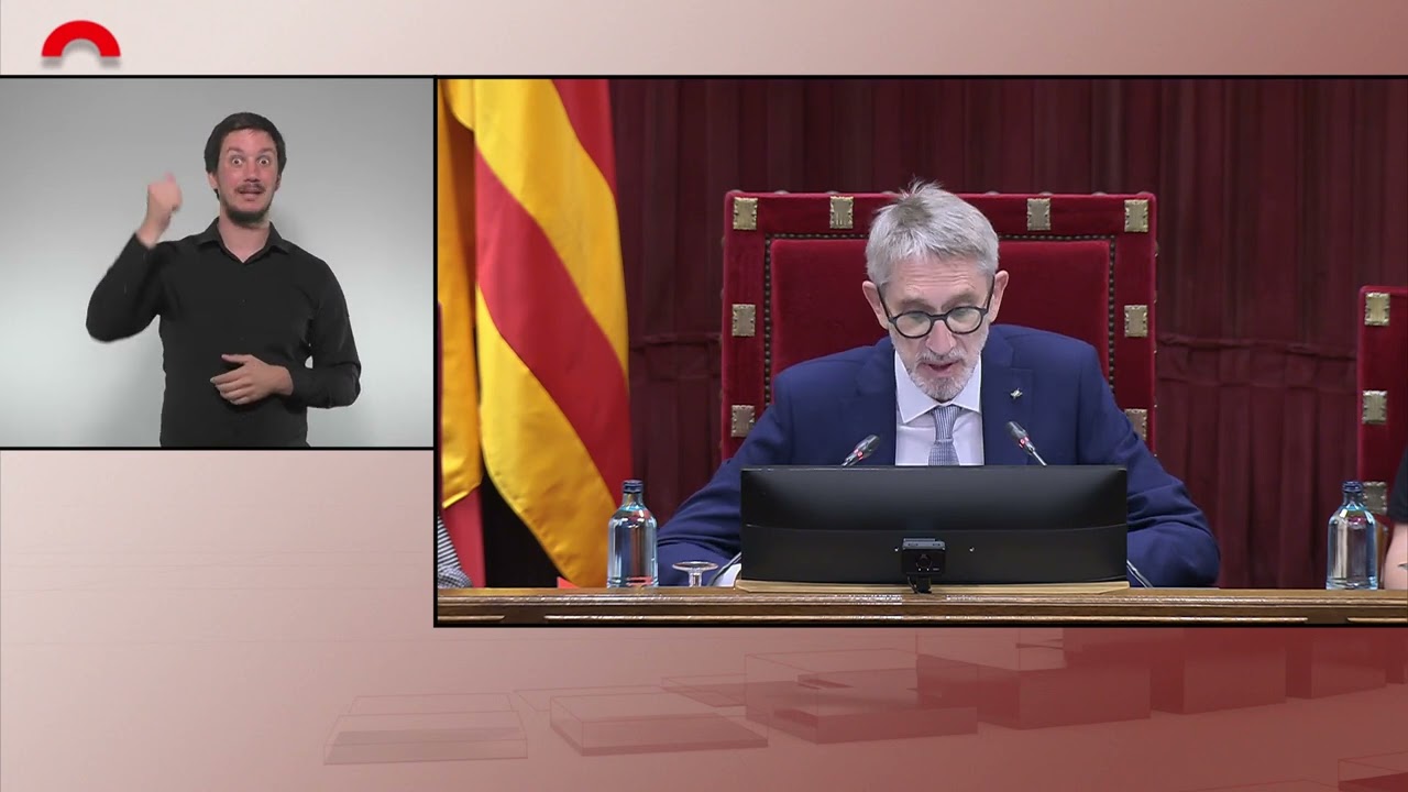 Sessió constitutiva de la XV Legislatura del Parlament de Catalunya