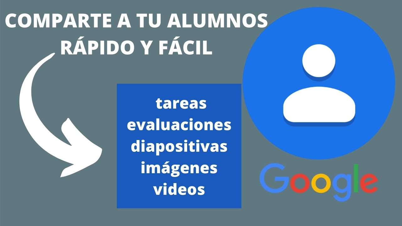 PARA PROFESORES!!!//¿Cómo compartir a mis alumnos imágenes, videos, tareas con GOOGLE CONTACTOS?