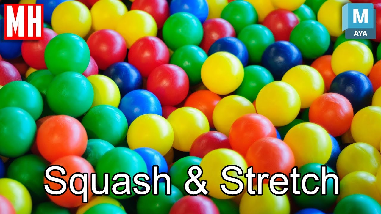 How to do a SQUASH and STRETCH animation without a rig ( Fast & Easy )