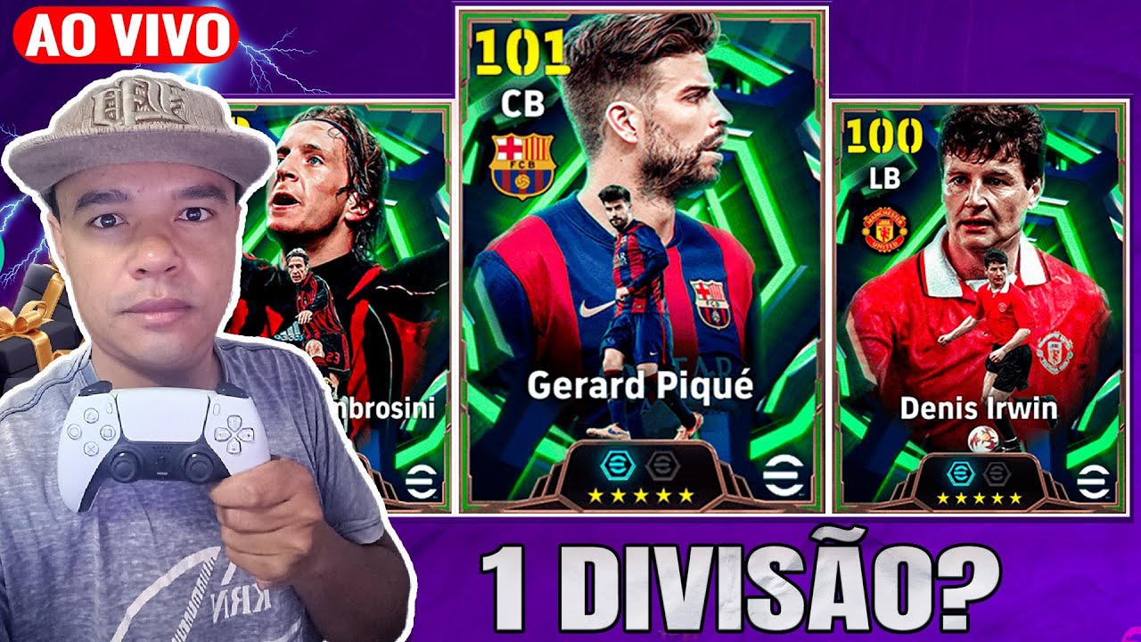 🔴 AO VIVO AGORA RUMO À 1ª DIVISÃO NO eFOOTBALL