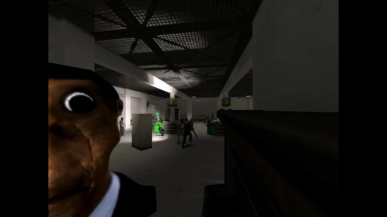 GMOD (Zeta Players) vs scary nextbot!! part 2
