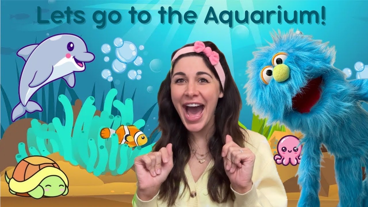 Under the Sea Fun! 🐠Aquarium Animals for Toddlers & Kids