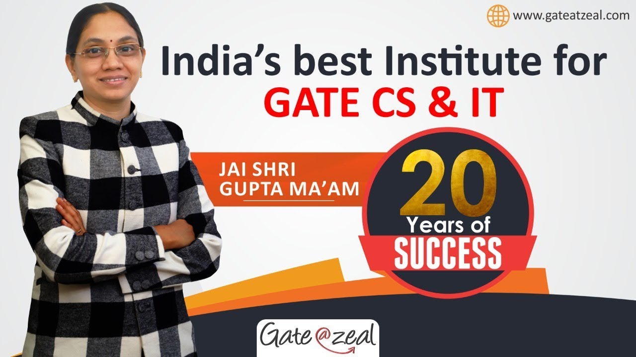 Best GATE coaching for CS/IT in India | GATEATZEAL | Jaishri Gupta