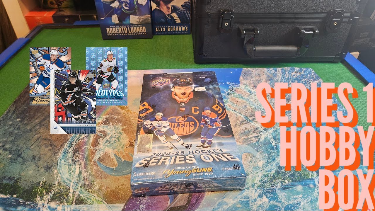 Upper Deck Series 1 2024-2025 Hobby Box Opening! Exclusive hit!