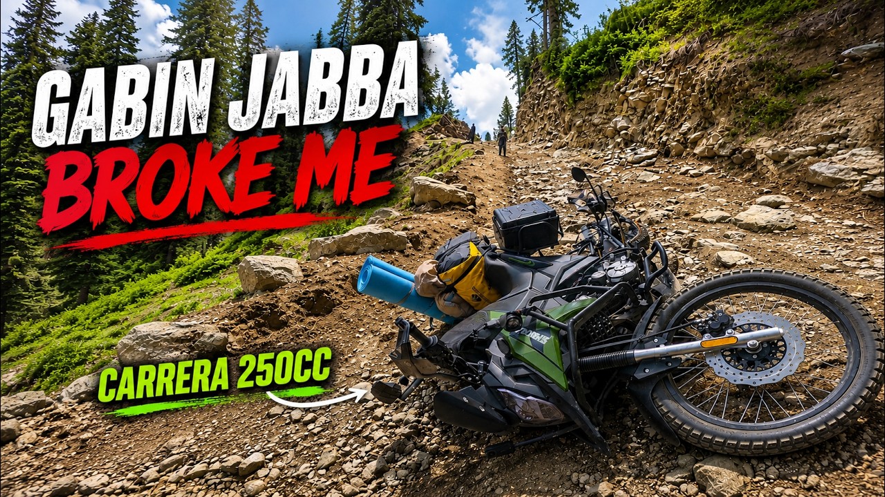 Gabin Jabba Almost Broke My Carrera 250 | BRUTAL OFFROAD | SWAT TRIP [EP. 02]