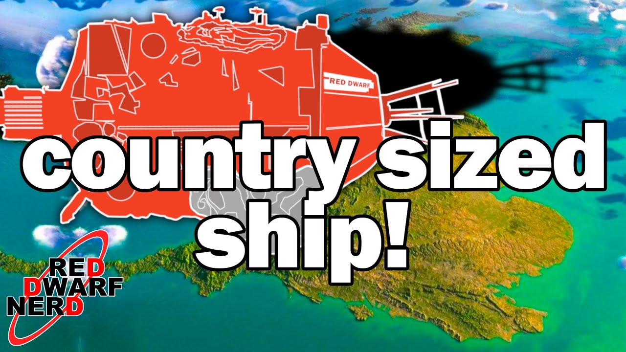 The Insane Capacity of Red Dwarf | Ship Size Floor Space | Red Dwarf Nerd