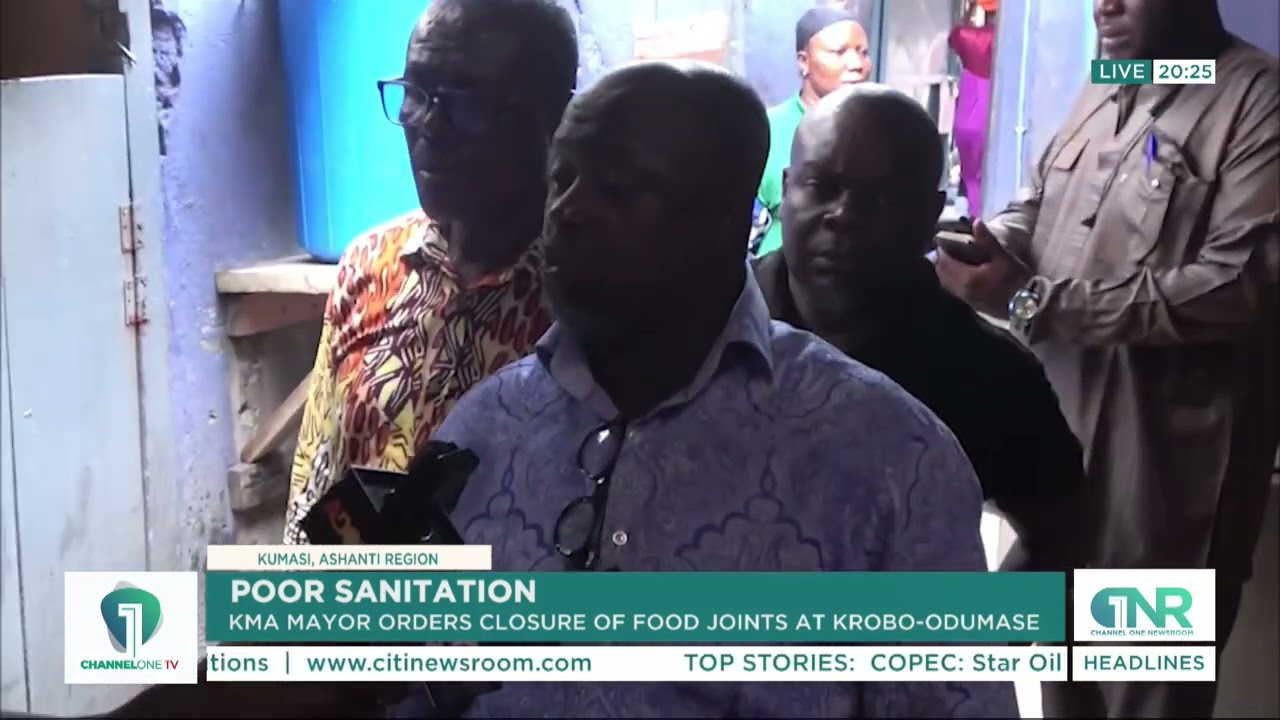 KMA Mayor Orders Closure of Food Joints Over Poor Sanitation