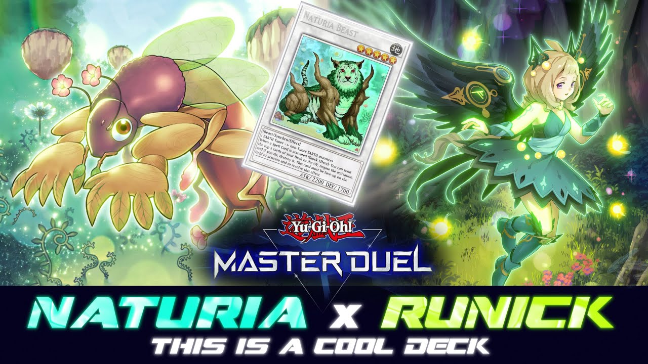MASTER DUEL | NATURIA - feat. RUNICK - Is this the best way to play Runick ?